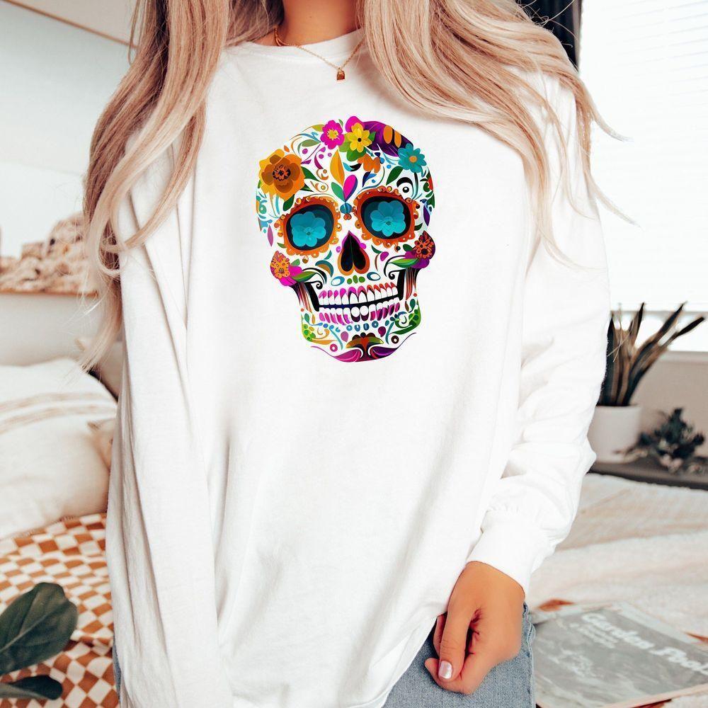 Retro Day Of The Dead Vuitino Shirt